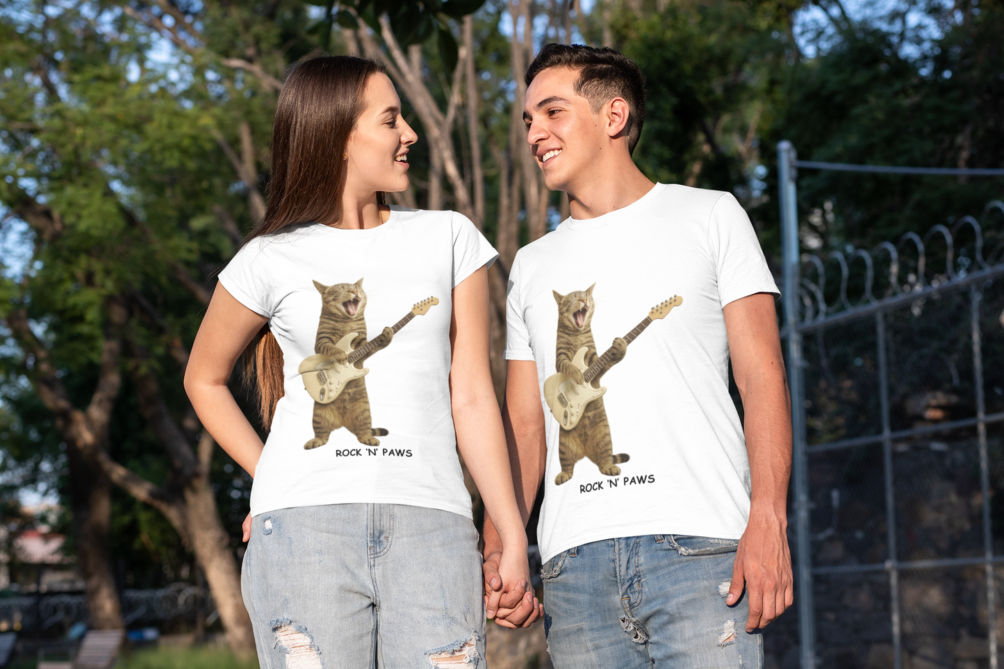 Zane Ross Rock “N” Paws Unisex Stretch T-shirt