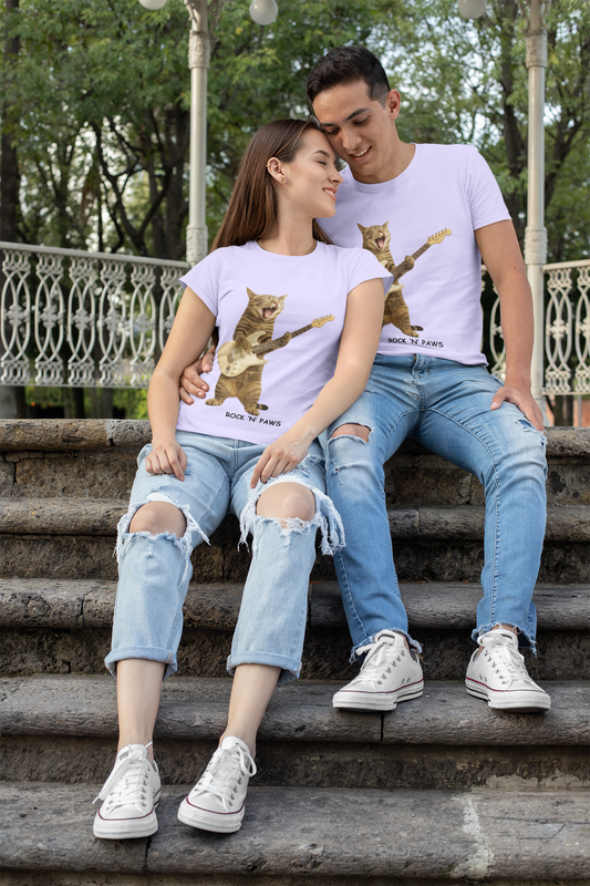 Zane Ross Rock “N” Paws Unisex Stretch T-shirt