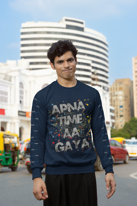 Apna Time Aa Gaya - Unisex Oversized Sweatshirt