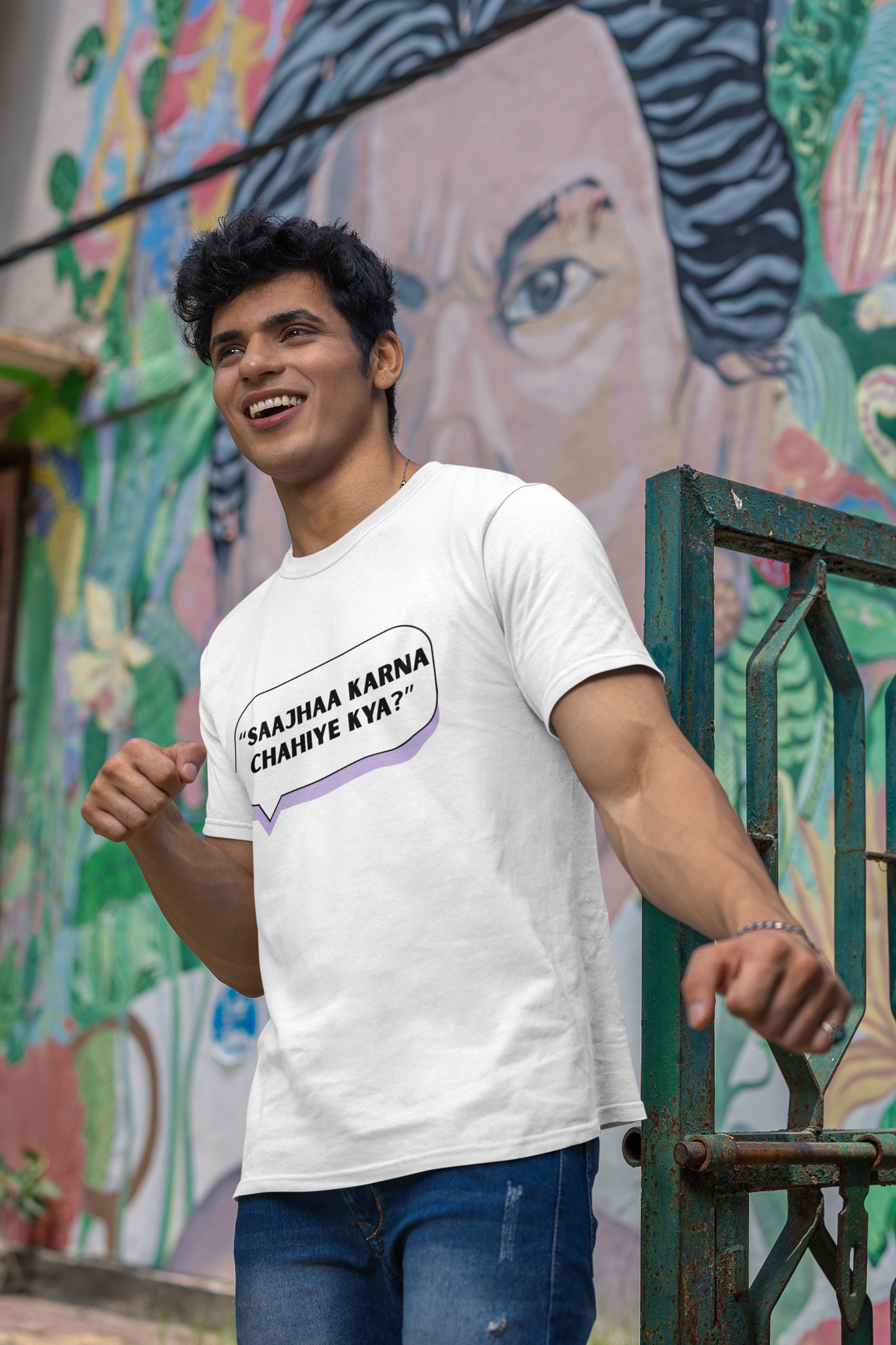 Saajhaa Karna Chahiye Kya Unisex Supima T-Shirt