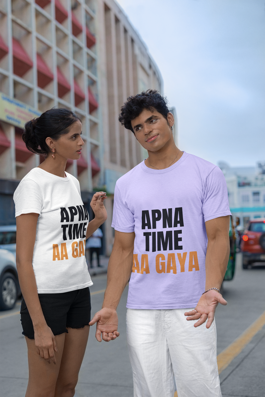 Apna Time Aa Gaya Unisex Supima T-Shirt