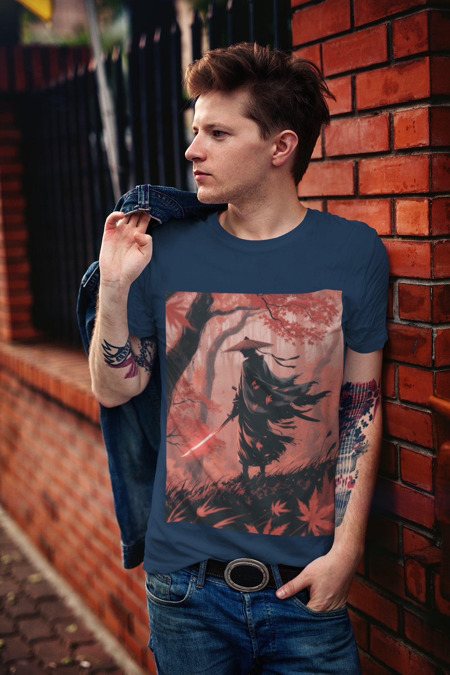 Zane Ross Samurai Unisex Supima T-Shirt