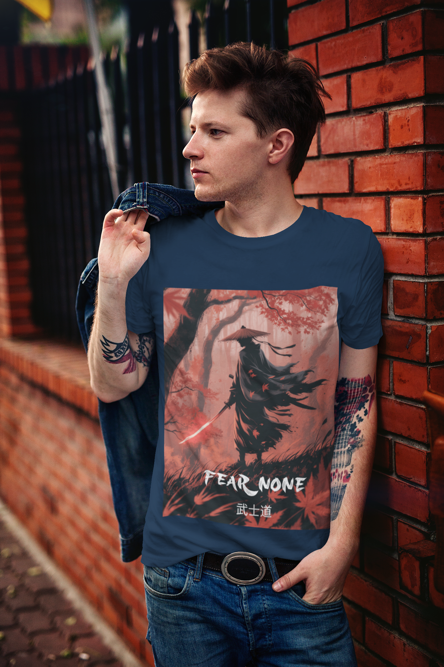 Zane Ross Samurai: Fear None Unisex T-Shirt