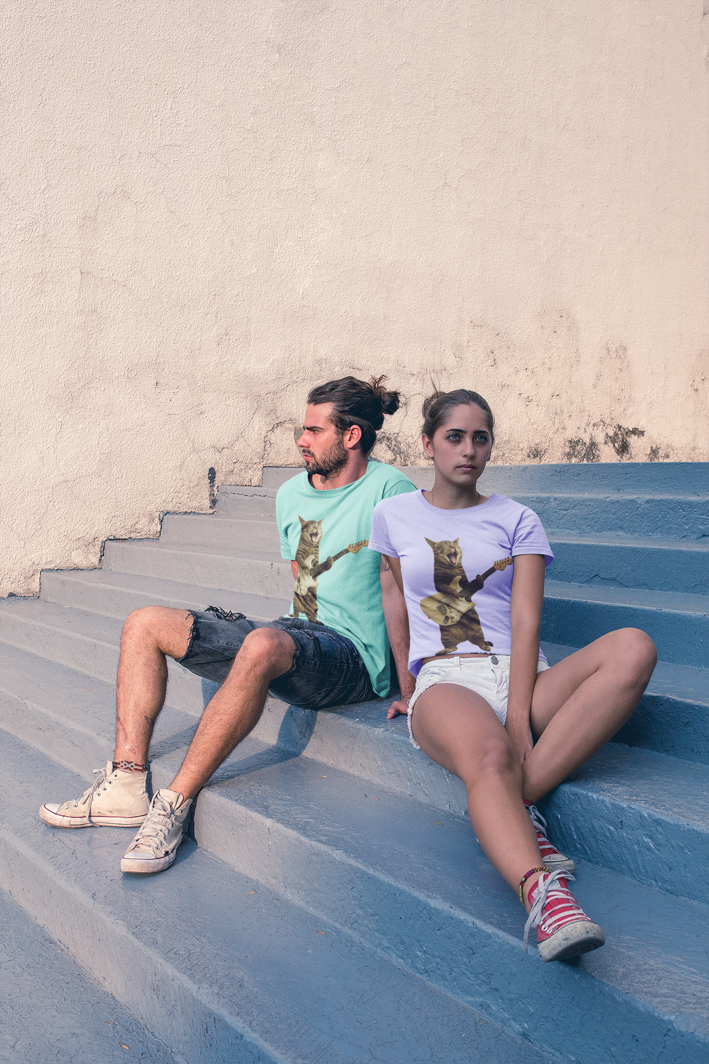 Zane Ross 9 Lives Unisex Stretch T-shirt