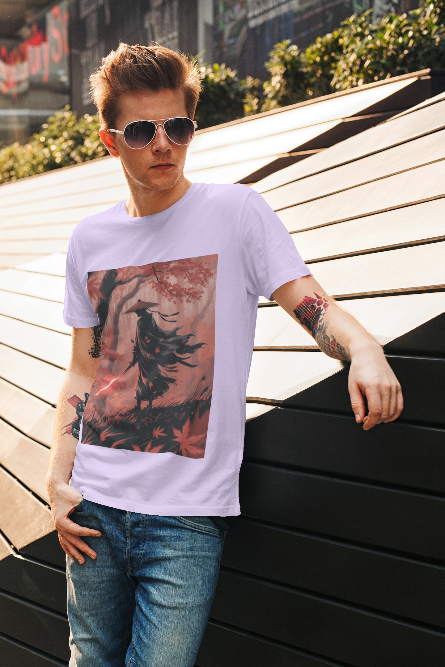 Zane Ross Samurai Unisex Supima T-Shirt